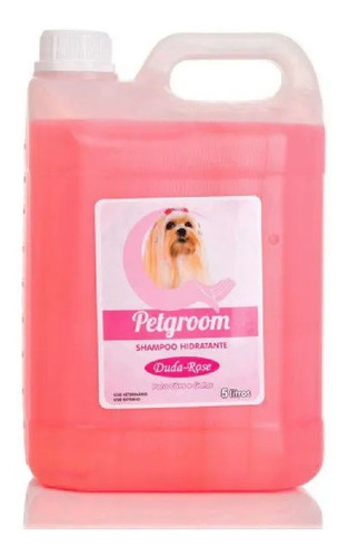 Shampoo 5 Litros Cães E Gatos Duda Rose Petgroom