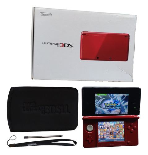 Nintendo 3ds Muy Buen Estado - Con Caja Estuche Y Accesorios