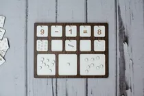 Comprar Tablero De Conteo Montessori - Para Sumar Y Restar