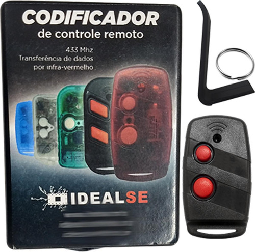 Kit Codificador Idealse Bivolt + 10 Controles Regravável