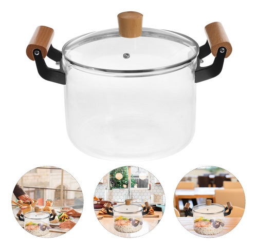 Olla De Cristalería, Ollas Para Cocinar, Olla De Vidrio