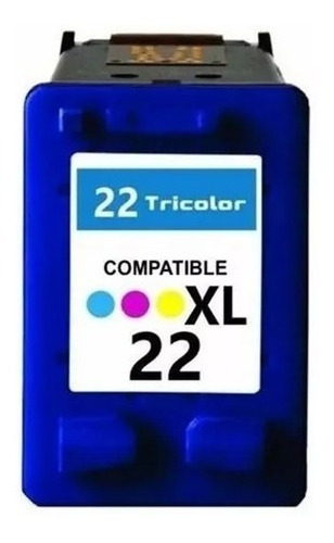 Cartucho De Tinta Hp 22xl Color