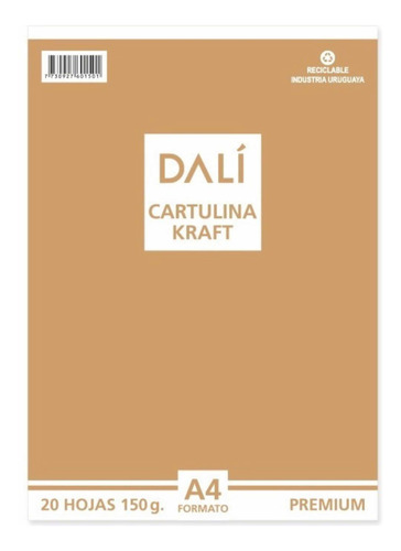 Cartulina Kraft A4 150 G. X 20 H - Papeleria Bonita