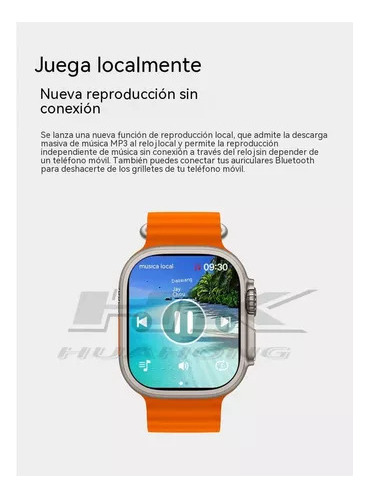 Reloj Inteligente Hk9 Ultra 2 S9 Navigation Call De 2 Gb