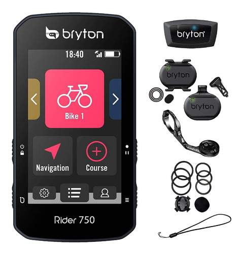 Gps Bryton Rider 750, Para Bicicletas, Pantalla Táctil