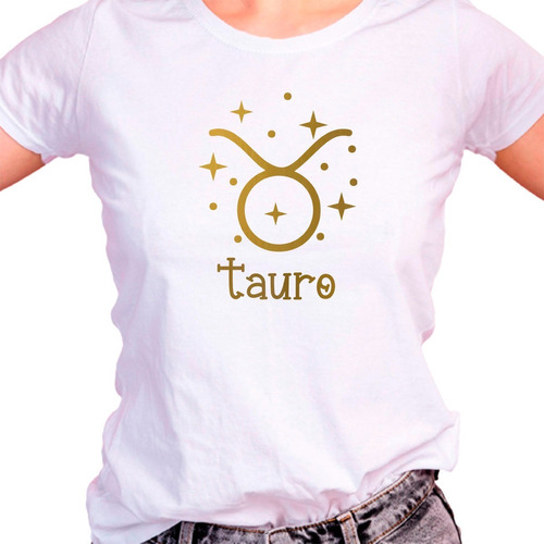 Franela Unisex Personalizada Signos Zodiacales Tauro