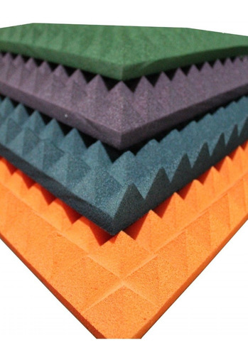 Imagen 3 de 6 de Paneles De Absorción Acústica Piramidales Y Triangulares