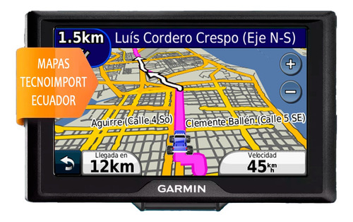 Mapa Vial Ecuador Ruteable 2024 Garmin Nuvi Android iPhone