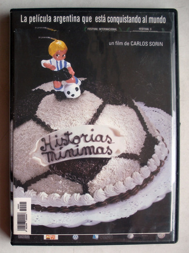 Dvd - Historias Minimas - Carlos Sorin - Poster Booklet