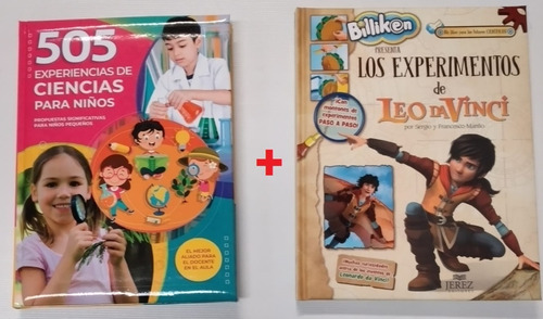 Oferta: 2 Libros De Experimentos Para Niños De Primaria 