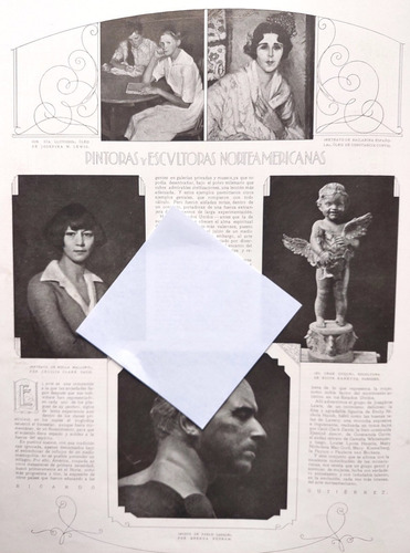 Plus Ultra 100 1924 Arte Julio Moises Pintoras De Eeuu (Usado)