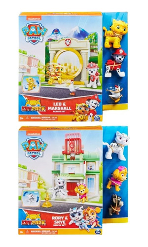 Juego Paw Patrol Escenarios C/ Figuras Y Accs Caffaro 7772