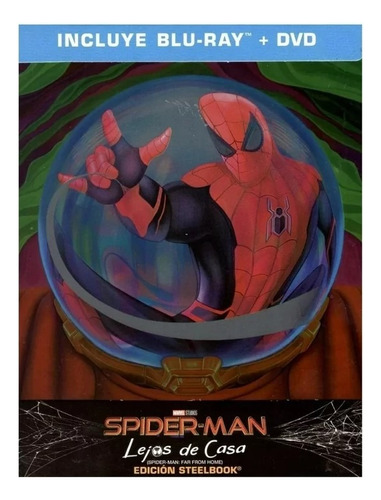 Steelbook  Spider Man Lejos De Casa (blu Ray + Dvd)