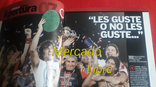 Revista Soccermanía Atlante Campeón Apertura 2007 Vs Pumas . (Usado)