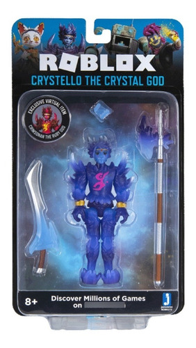 Roblox Crystello The Crystal God Figura Articulada C/acc.