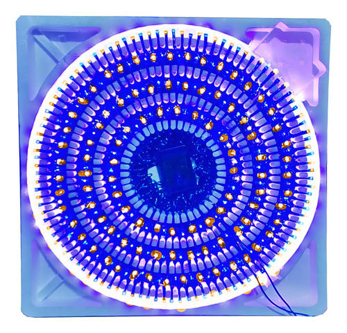 Serie De Luces Led 300 Led Blanco Calido Con Azul 15m