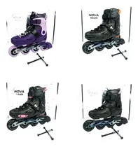 Comprar Patines En Line Bota Dura Llantas Pu Oxie Adultos Patin