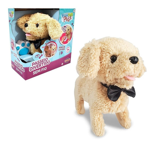 Brinquedo Cachorrinho Com Movimento E Sons Sem Fio 42162