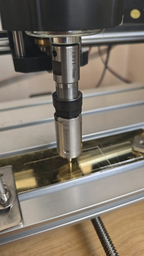 Punta Diamante Con Resorte Para Grabado En Cnc 3018