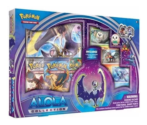 Box Pokémon Coleção Alola - Lunala