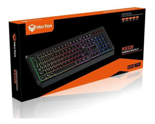 Teclado Impermeable Para Juegos Con Retroiluminación K9320