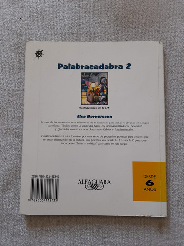 Palabracadabra 2 - Elsa Bornemann - Alfaguara Infantil (Usado)