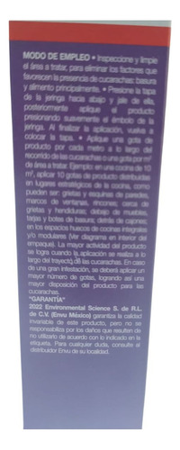Insecticida Control Cucarachas En Gel Jeringa Maxforce 30g