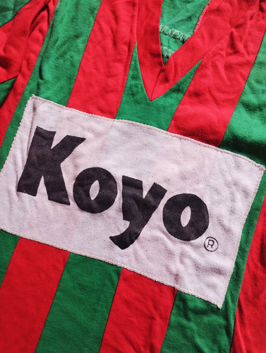 Camiseta Rampla Juniors Uruguay 1987 Matchworn (Usado)