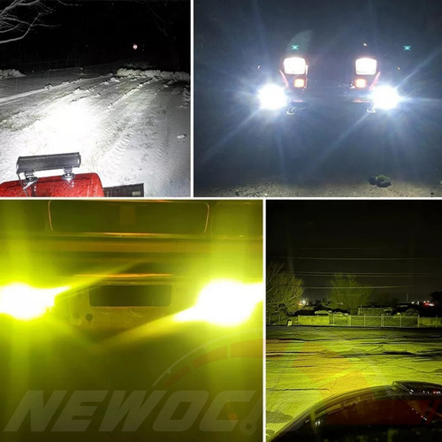 Imagen 9 de 10 de Neblineros Focos Cree Led 12/80v + Cableado Ramal 2 Metros
