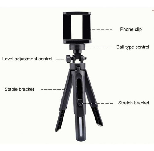 Tripode TriPod Support 360° Selfie Celular Cámara Gopro