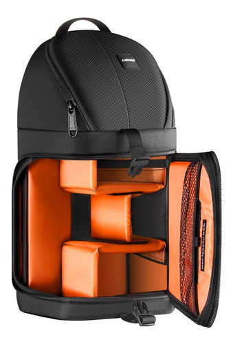 Mochila Bolso Para Camara Dslr Y Accesorios Neewer Naranja