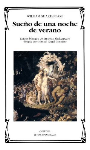 Libro Sueño De Una Noche De Verano De William Shakespeare Ed