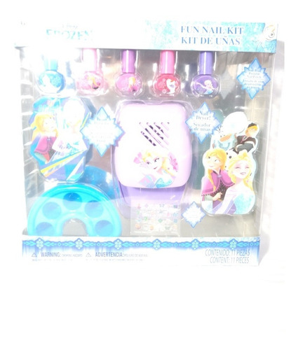 Secadora De Uñas Conjunto De Manicura Spa Disney Frozen