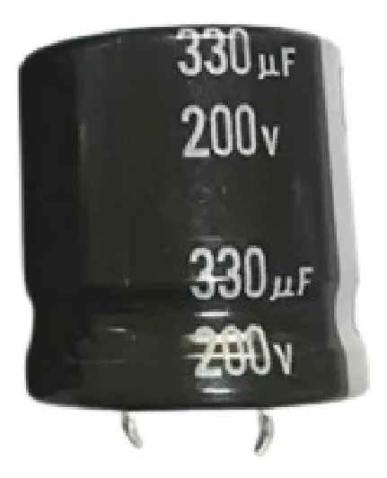 Primeira imagem para pesquisa de capacitor 330uf 200v