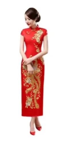 Vestido oriental longo cheap