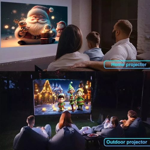 Projetor Portátil Gys Hy320 Android Wifi 4k Hd 1080p 52 Bit