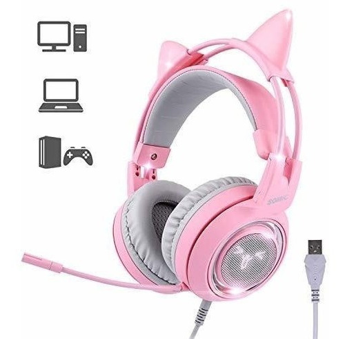 Somic  G951pink Auriculares Para Juegos 71 Sonido Envolvente