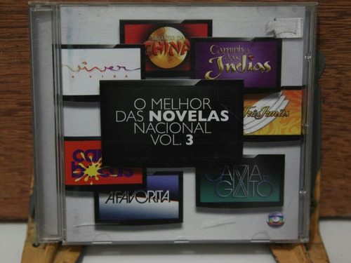 Cd Original O Melhor Das Novelas Nacional Vol 3