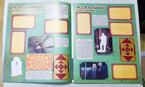Animales Fantásticos 1 Harry Potter Album Panini Estampas (Usado)