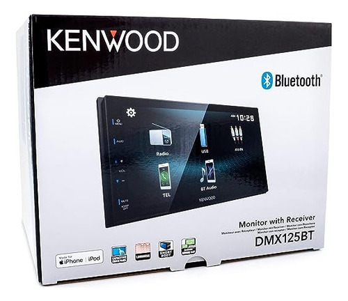 Autoestéreo Kenwood Dmx125bt Mirrow