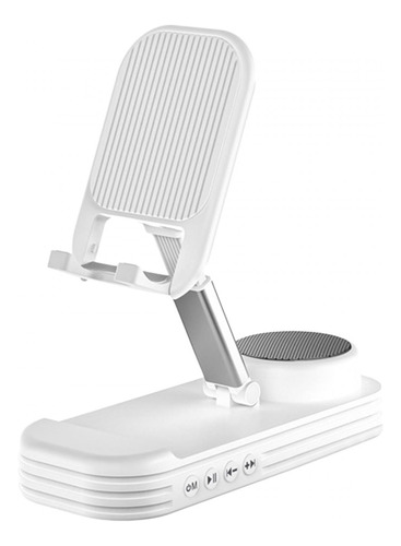 Soporte Para Teléfono Con Altavoz, Soporte Universal Blanco