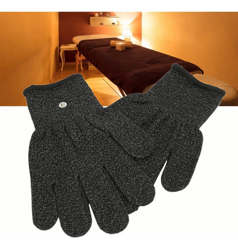 Electrodo Guantes Electroterapia Masajeador Decenas Máquina