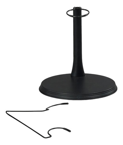 Base De Ação Para Exibição De Figuras Em Preto E Oval