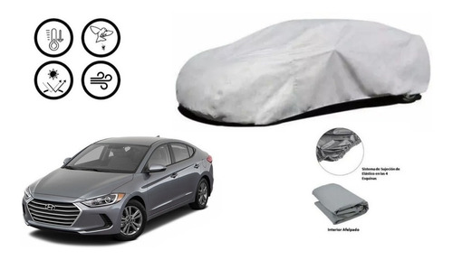 Car Cover Hyundai Elantra 2017 Afelpada.