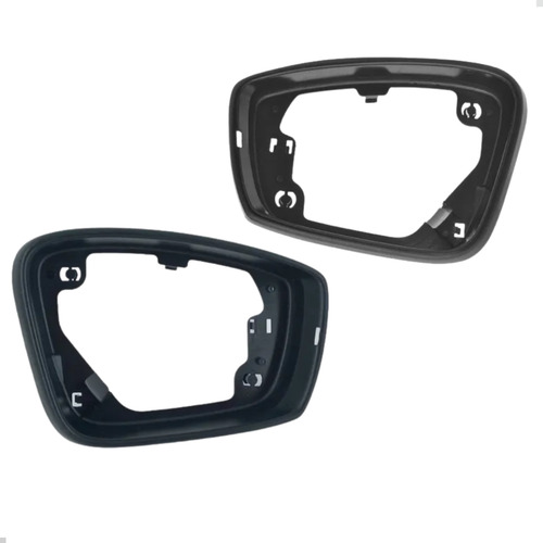 Par Moldura Retrovisor Gol G6, Fox, Voyage G6 Com Furo Pisca