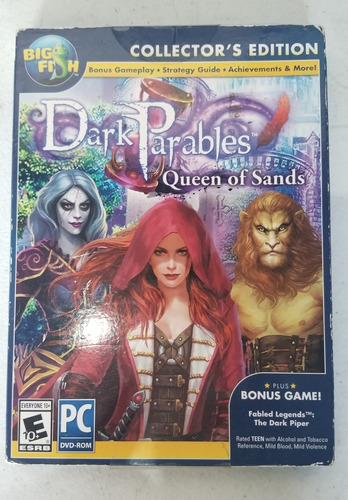 Dark Parables Queens Of Sands Juego Pc Formato Fisico Nuevo