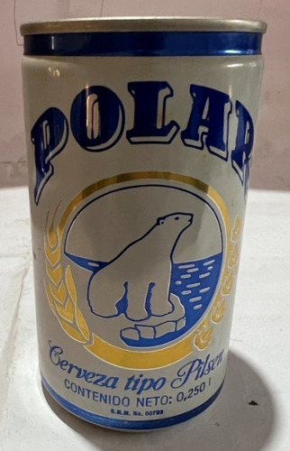 Lata Antigua Cerveza Polar  - Venezuela