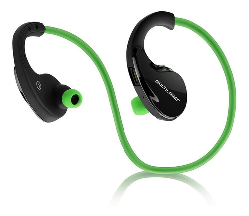 Fone De Ouvido Arco Sport Bluetooth Verde Ph184 Multilaser