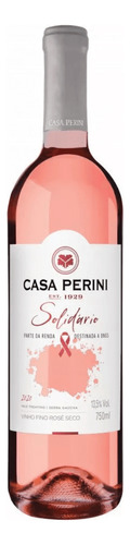 Casa Perini vinho brasileiro rosé 750mL