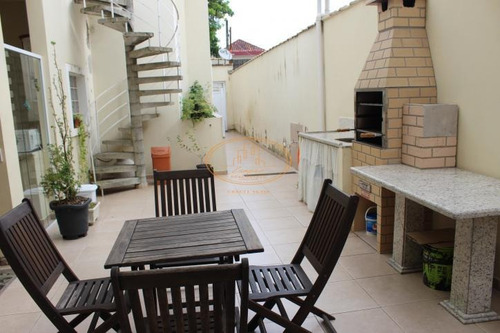 Imagem 14 de 24 de Casa Com 3 Dormitório(s) Localizado(a) No Bairro Marapé Em Santos / Santos - 5874